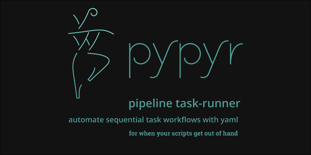 pypyr Task Runner